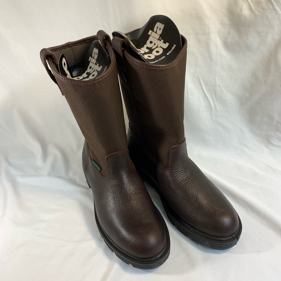 Men's Georgia Boot 11" Waterproof Wellington Work Boot G113 - Picture 1 of 7
